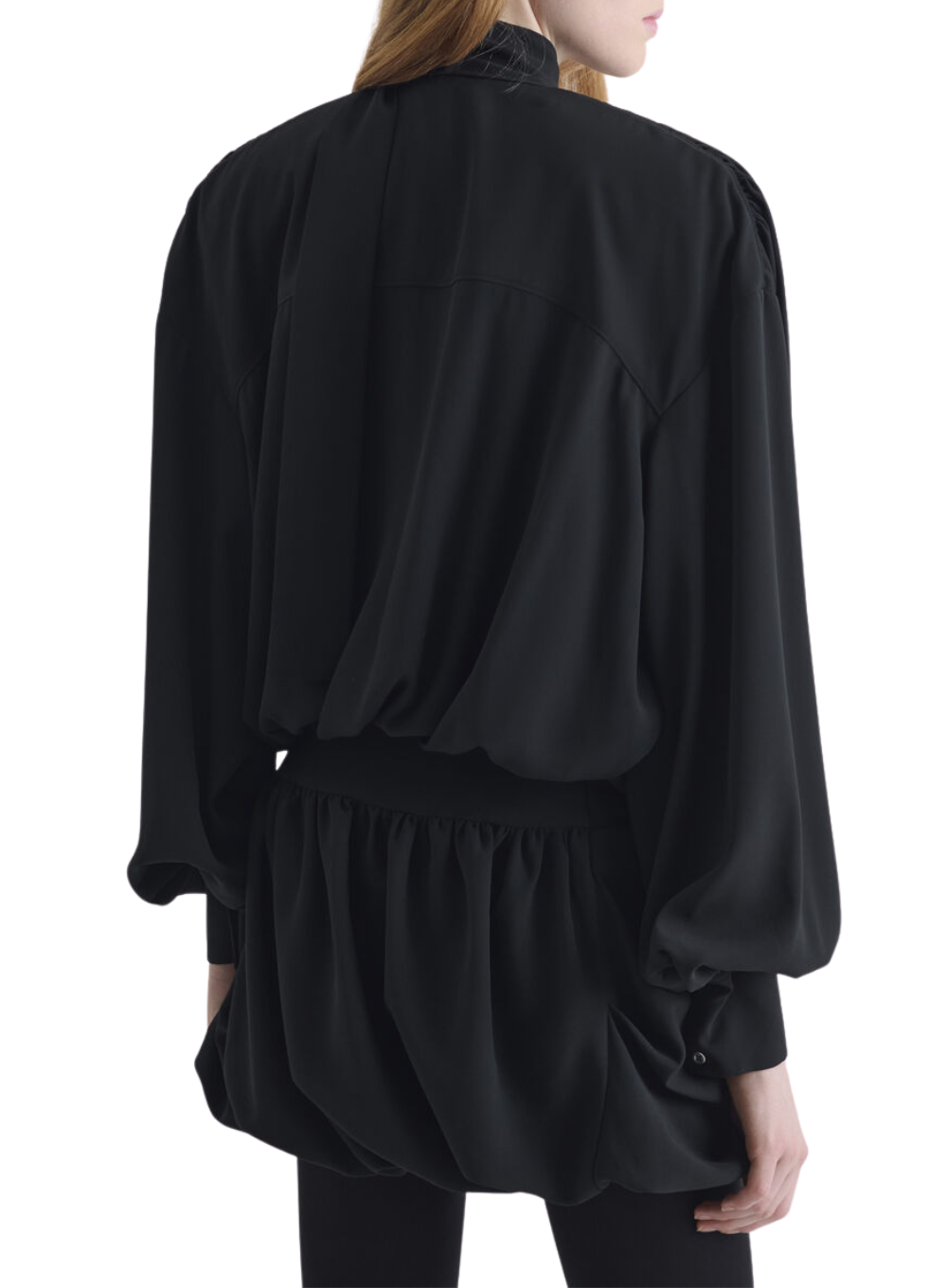 BOUNCE DRAPED MINI DRESS